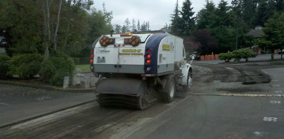 commercial paving work